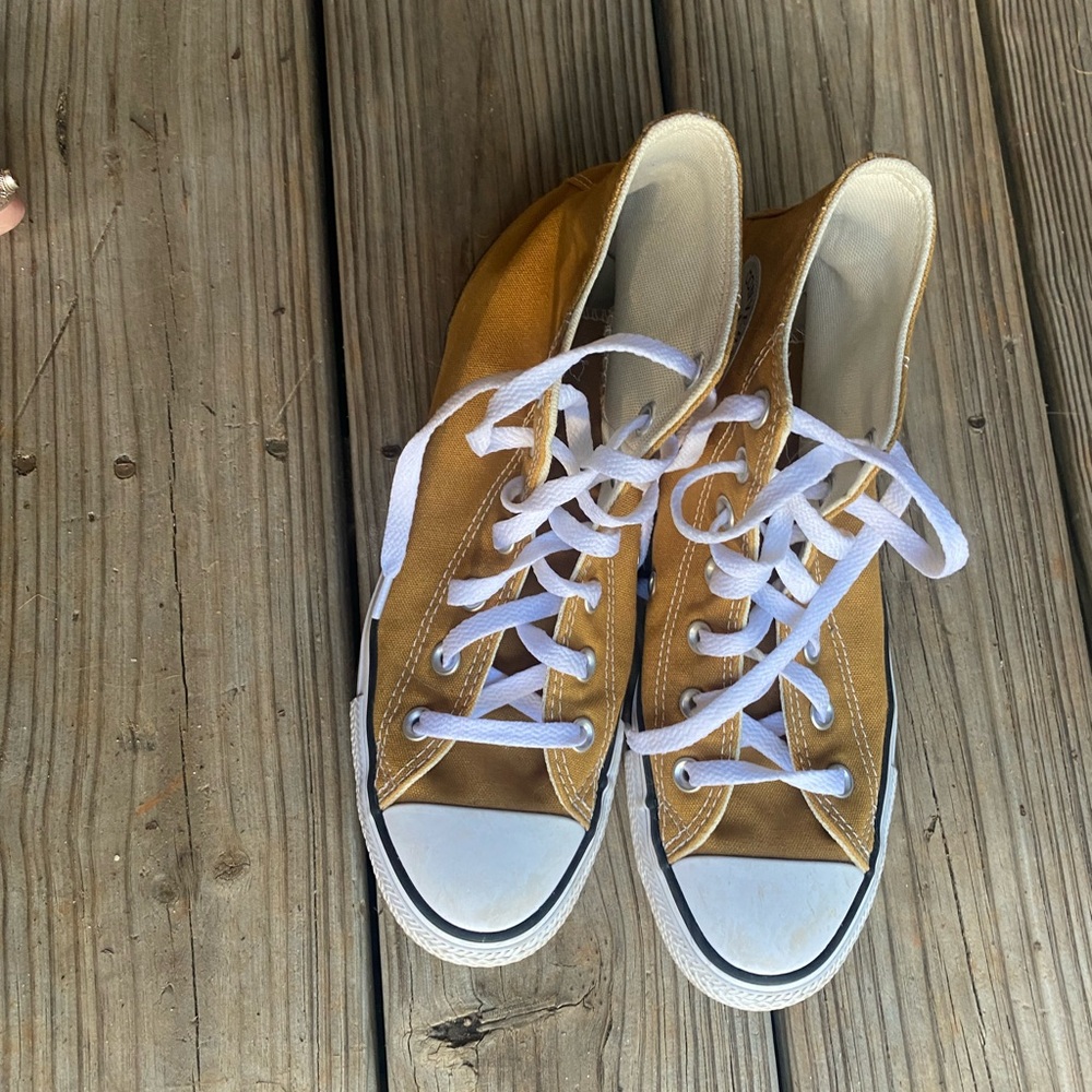 Converse High-Top Sneakers - gold - Picture 6 of 8